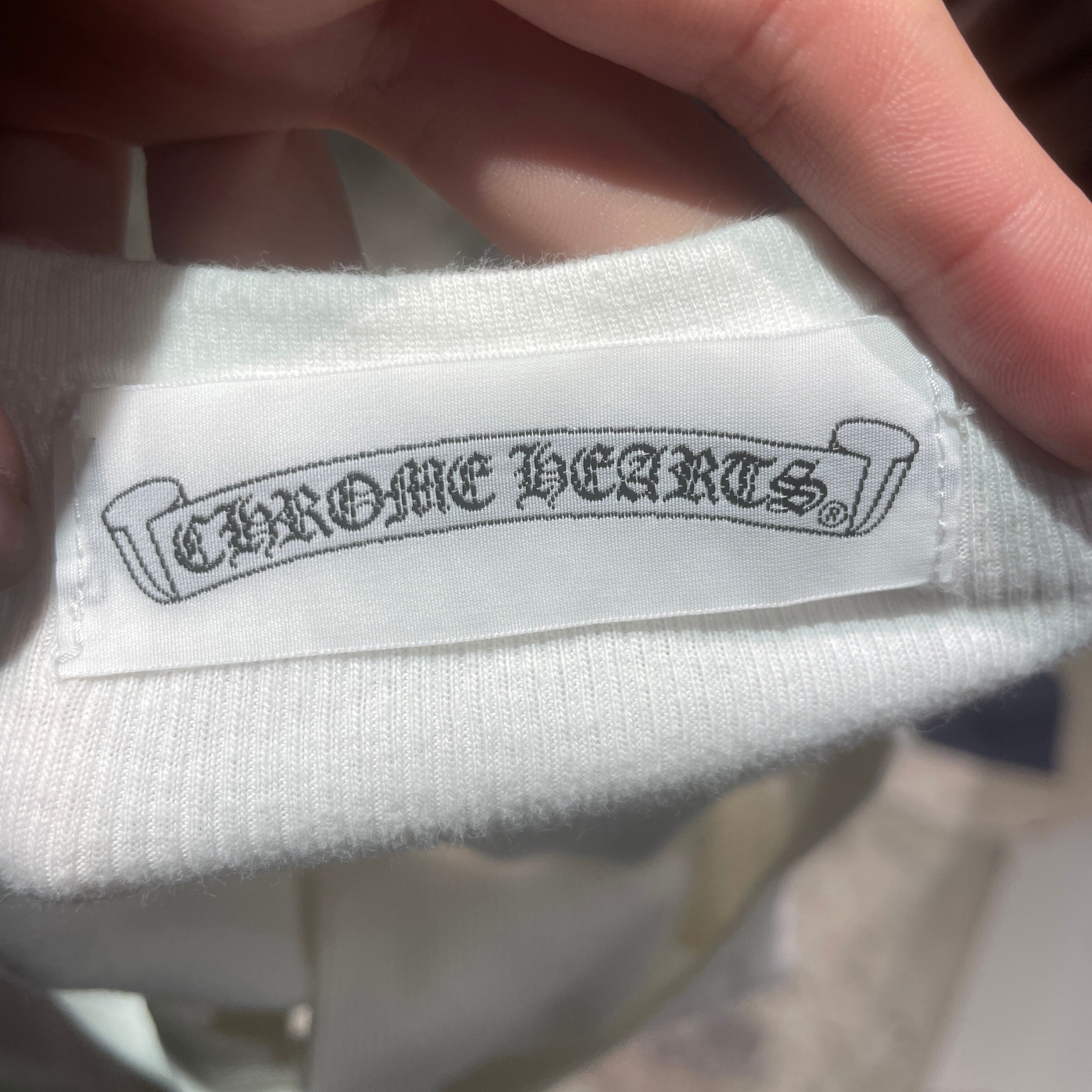 Chrome Hearts クロムハーツ タンクトップ ホワイト sizeS【表参道t 