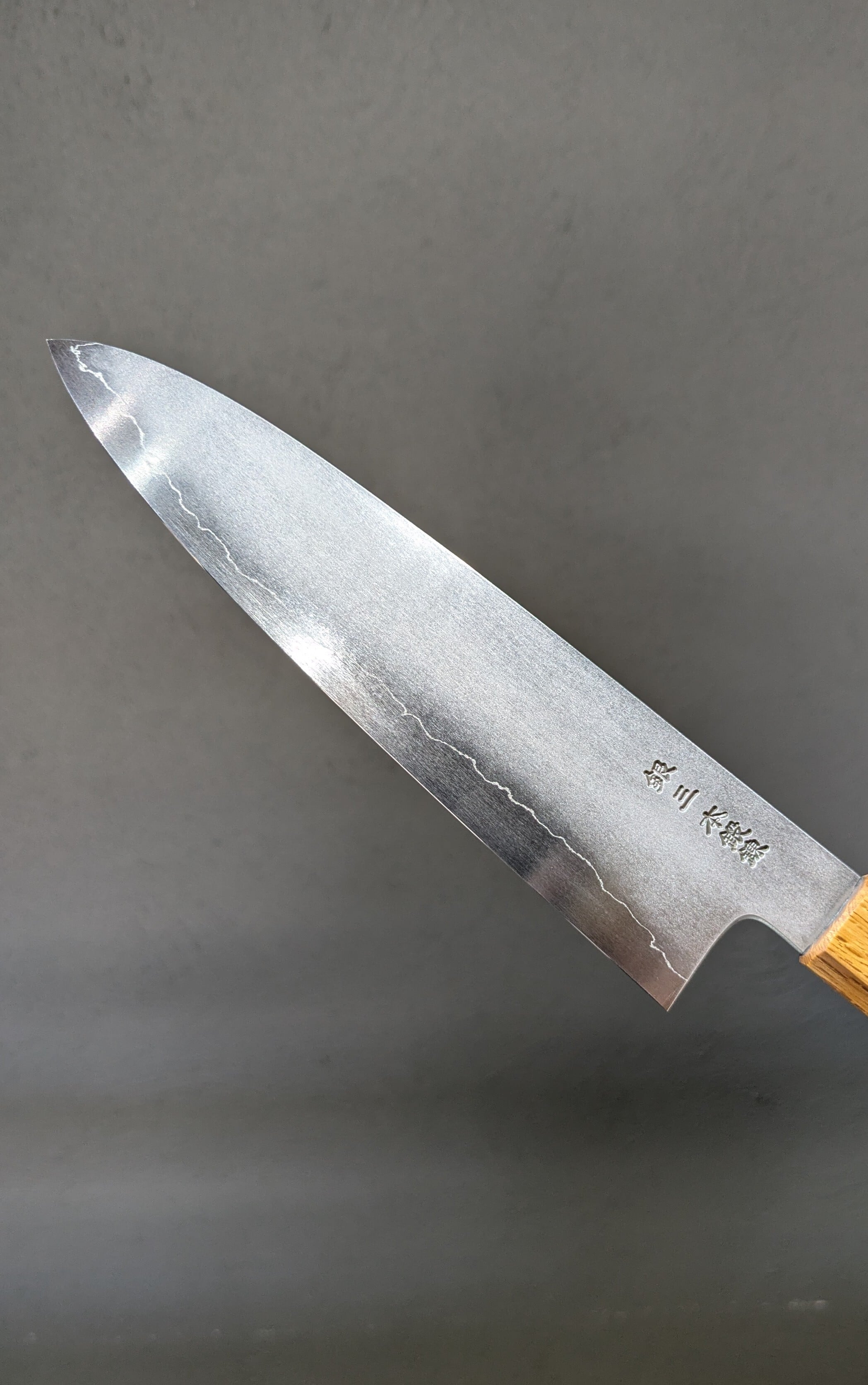 銀三 牛刀 7寸（Ginsan Gyuto 210mm ） | 円直刃物