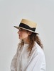 Nine Tailor " Lanta Hat ( Natural Piping )"