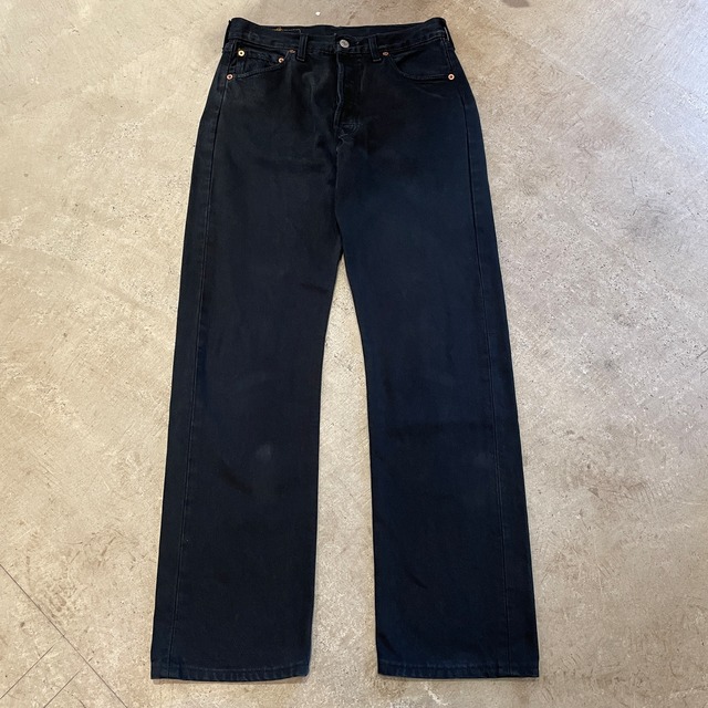 2000's LEVI'S 501 DENIM PANT BLACK EURO