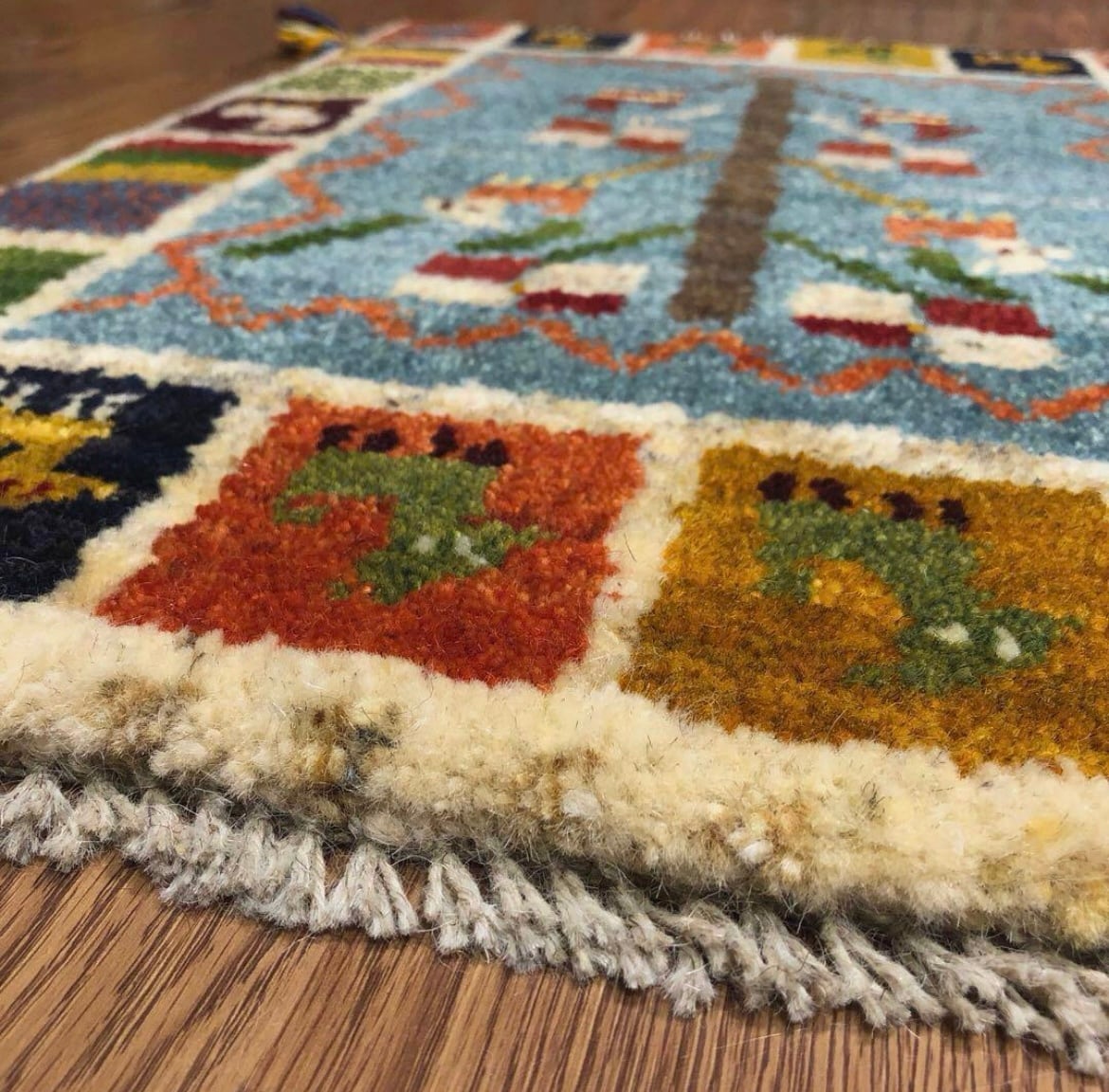 ペルシャギャッベ (ギャベ) ギャッベ 玄関マット No.GM-369 | A's Rug