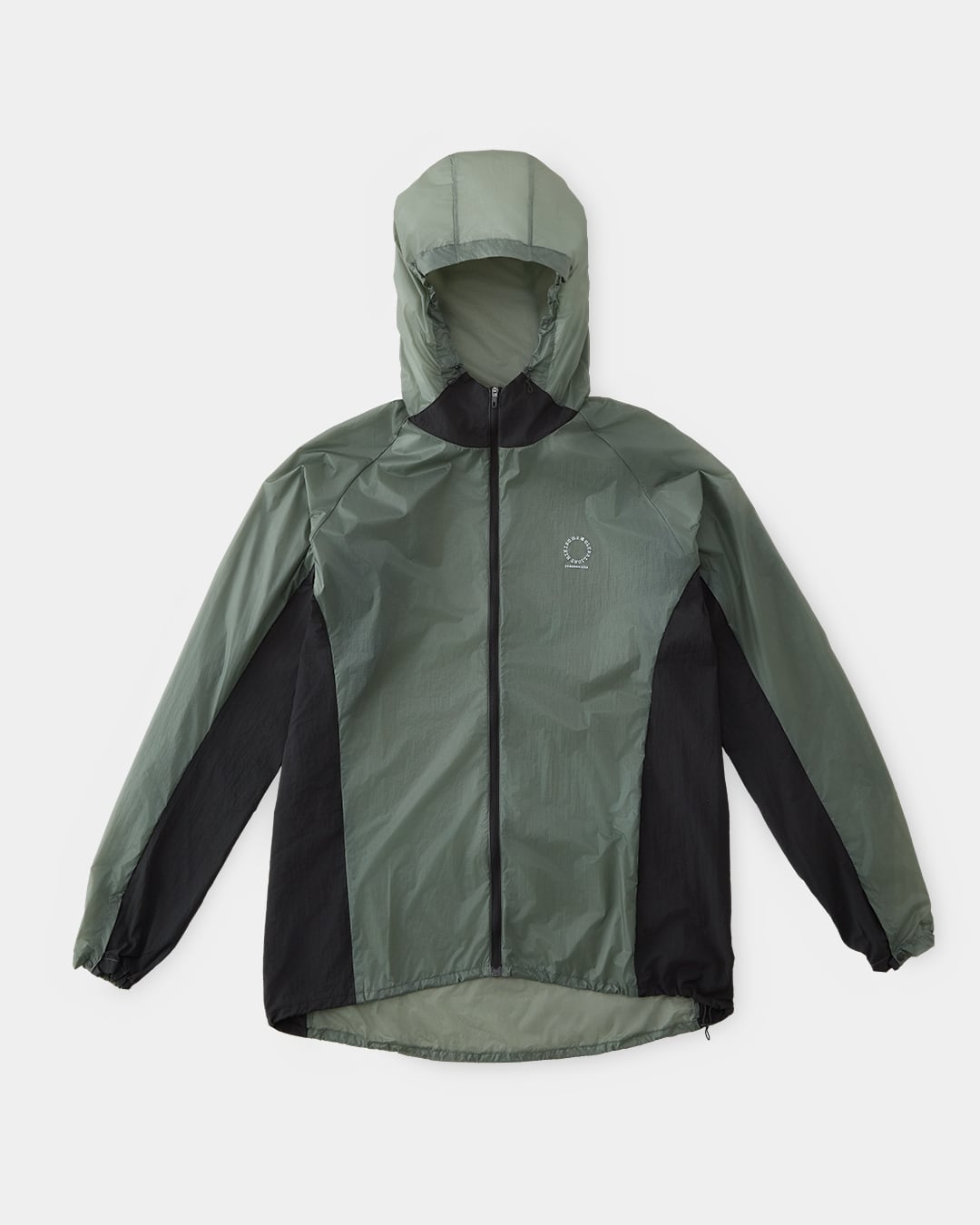 山と道 / Wind Zip Hoody - Unisex #Slate Khaki
