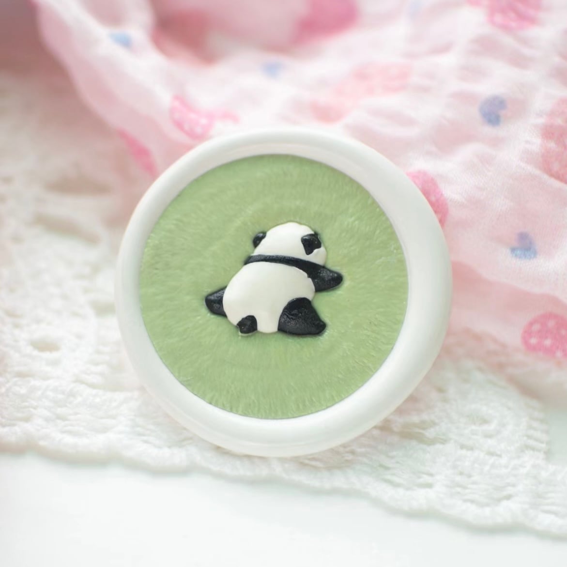 最終入荷】おやすみパンダ Resting Panda 25mm・シーリングスタンプ
