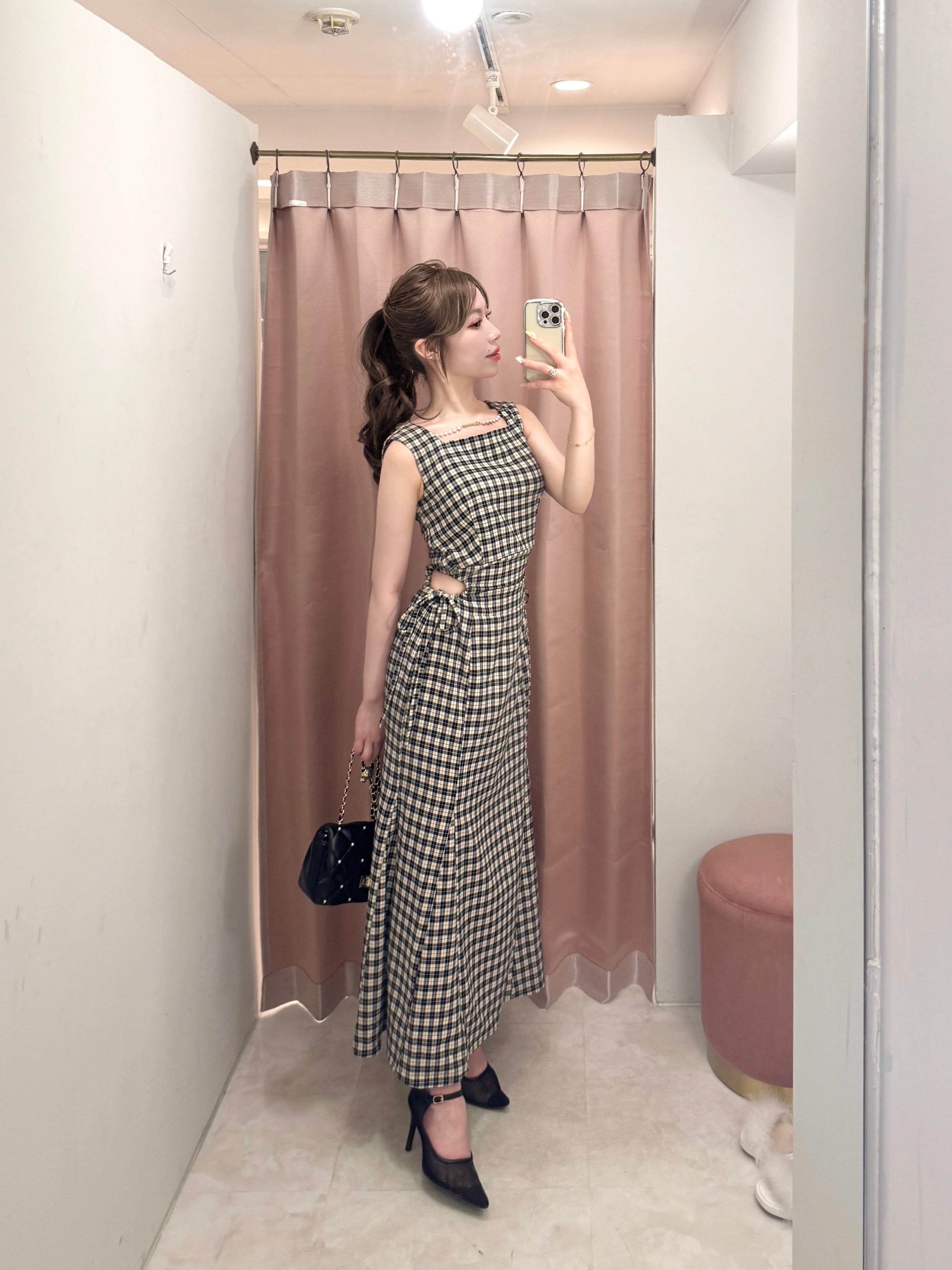 original】POMME charm side ribbon onepiece | POMME d 