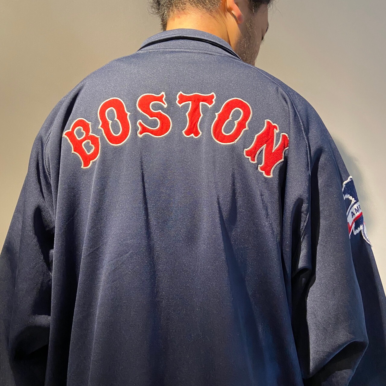 90年代 MLB ボストン レッドソックス スタジアムジャンパー メンズ2XL 