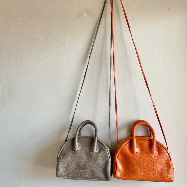 S.leather 2Way mini Boston Bag