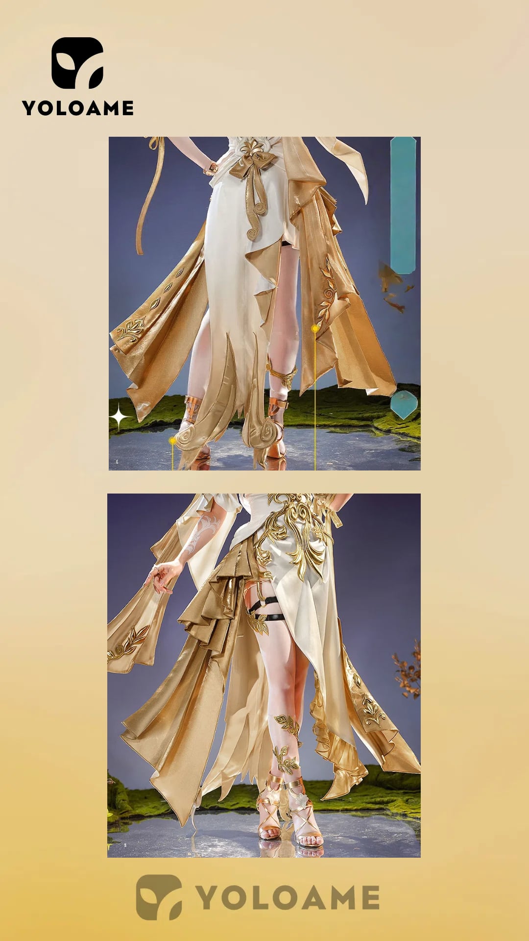崩壊：スターレイル アグライア コスプレ衣装【三分妄想 1/3Delusion