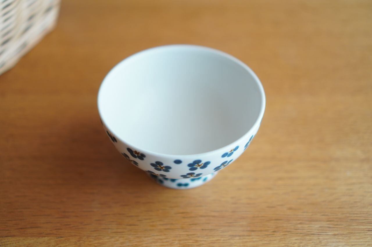 砥部焼/くらわんか茶碗(小)/青小紋/すこし屋 | 砥部焼ギャラリー紫音