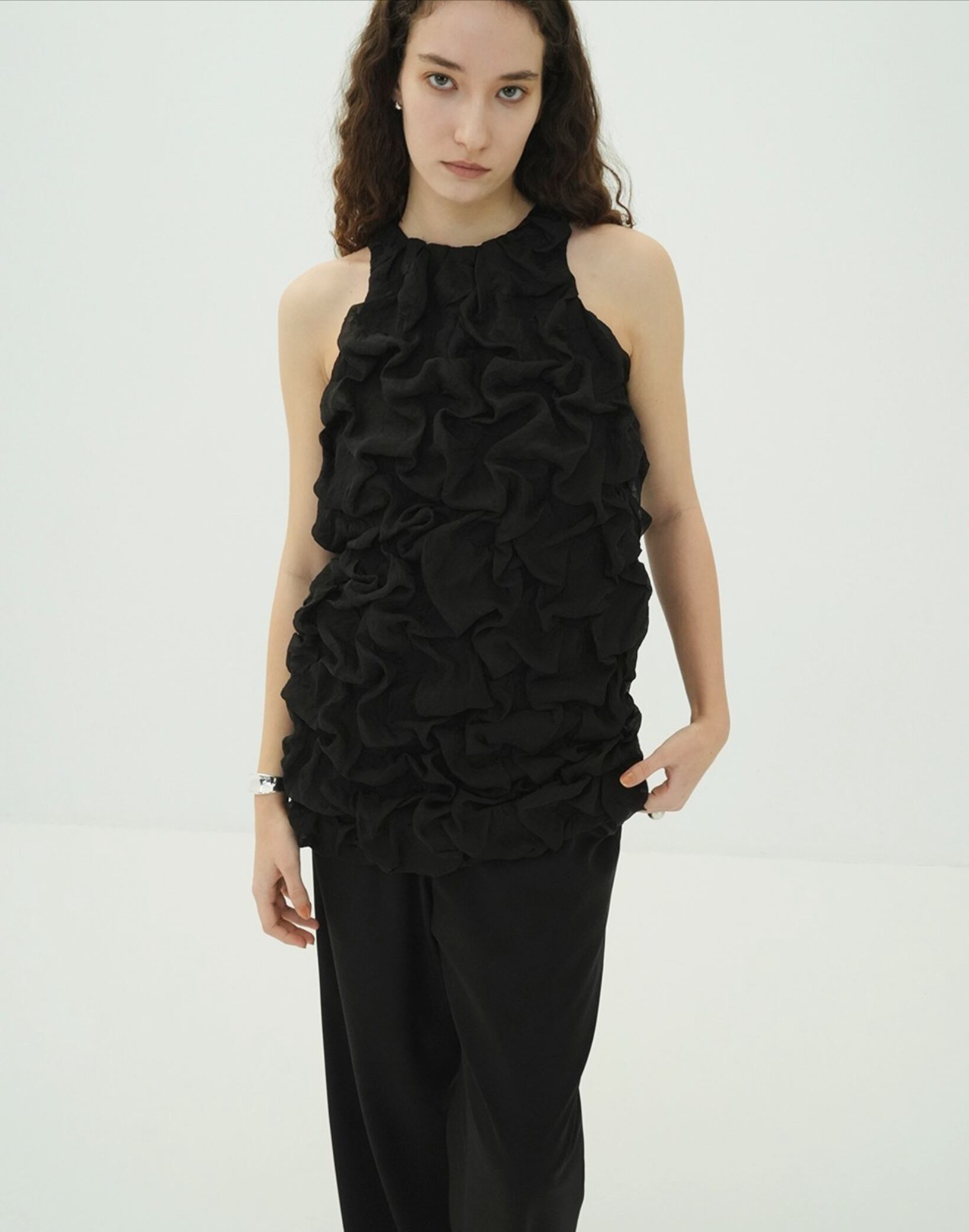 CLANE CLOUD AMERICAN SLEEVE MINI ONEPIECE | FLICKA ASHIYA