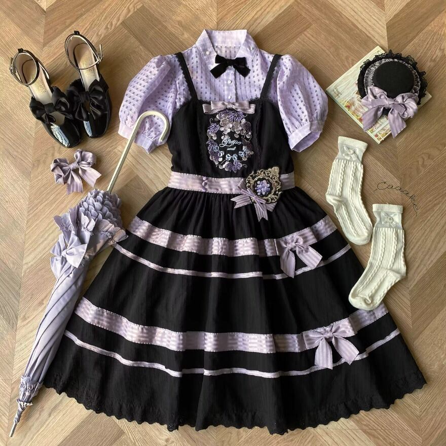 ゴスロリ☆ロリィタ☆ブランド品あり！小物まとめ売り9点セット☆懐古ロリ ゴスロリ通販 With U ソフトロリータハット オプション ガーリー