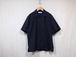 UNIVERSAL PRODUCTS.” MICRO SUCKER OPEN COLLAR S/S SHIRT MAVY”