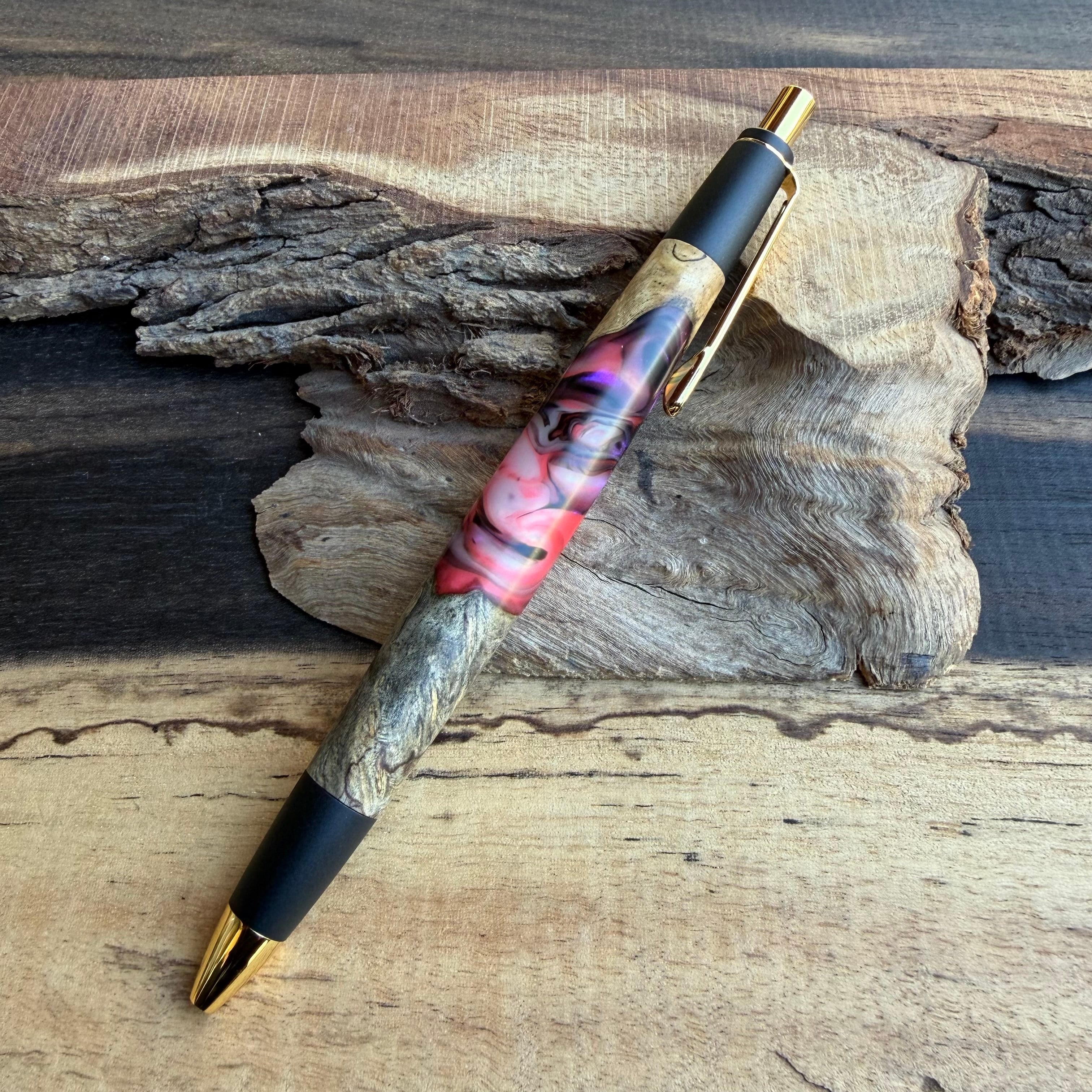 76 レジンウッド冥王星 現品 | 『ボナン』 -木軸ペンの店-