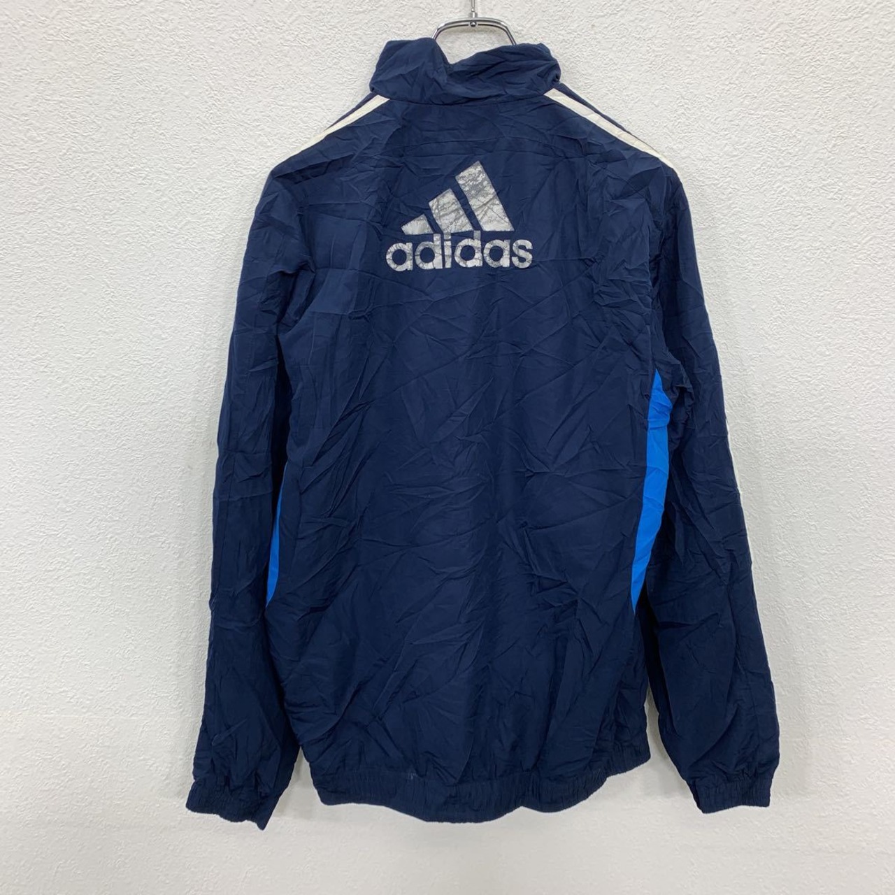 adidas ジップアップナイロンジャケット Mサイズ アディダス トラック 