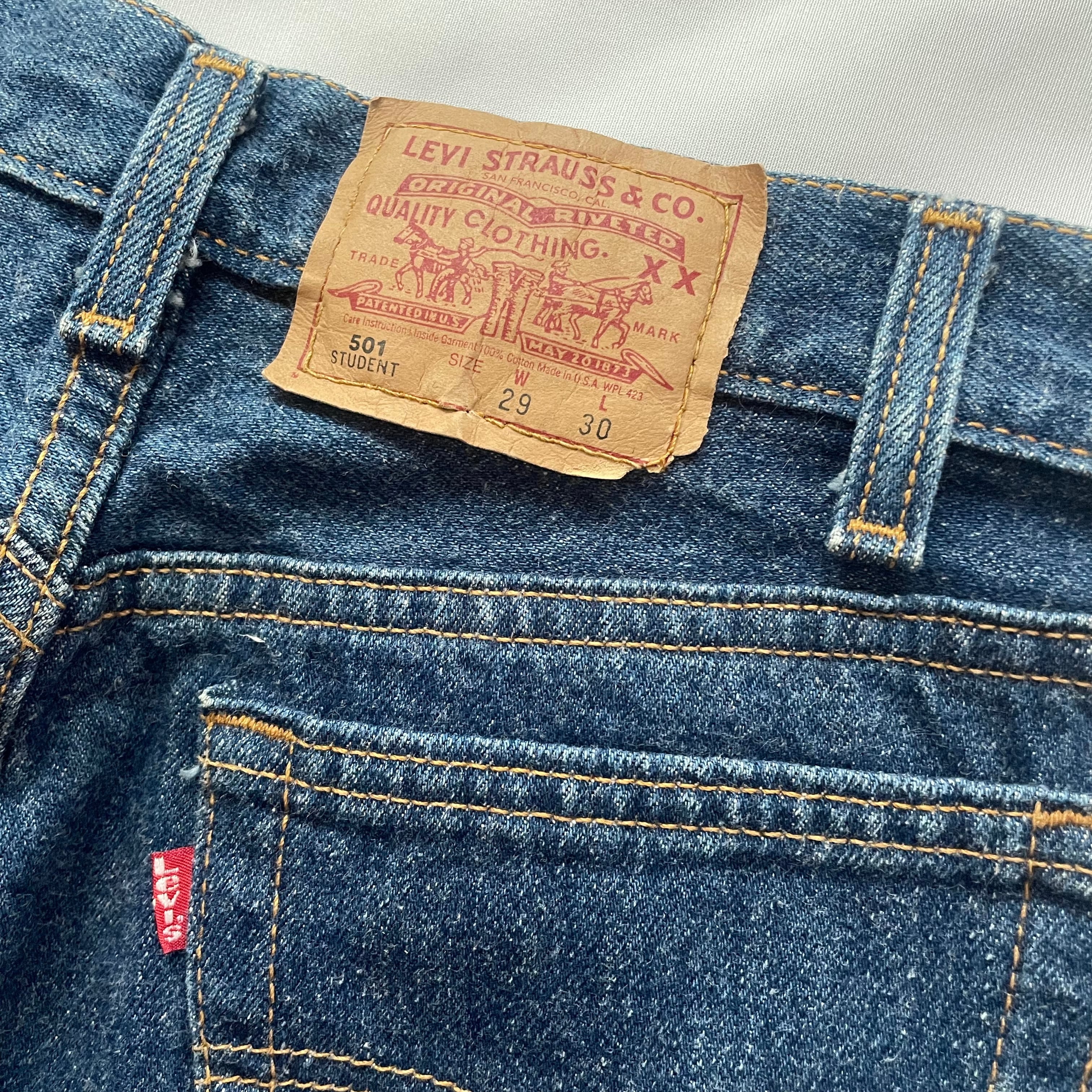 90s USA Levi's 501 student denim pants アメリカ製リーバイス 90s USA Levi's 501 student denim pants アメリカ製リーバイス