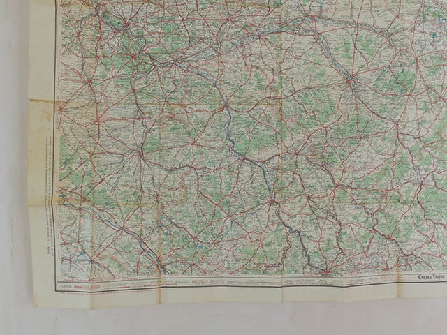 フランスの古い地図【Paris, Bric, Champagne】