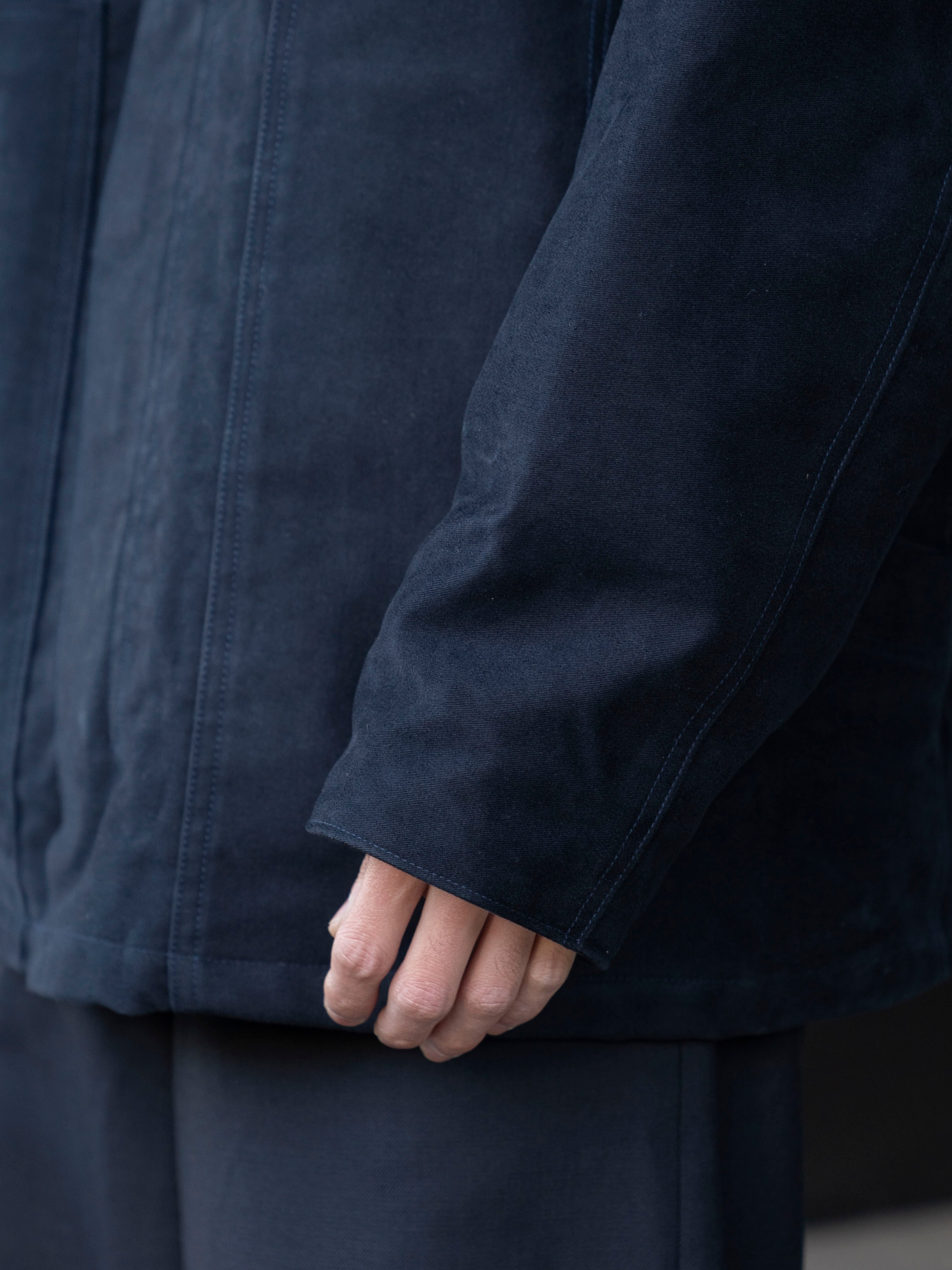 MAN-TLE Jebok Coat Night Moleskin R19J1 | BEST PACKING STORE