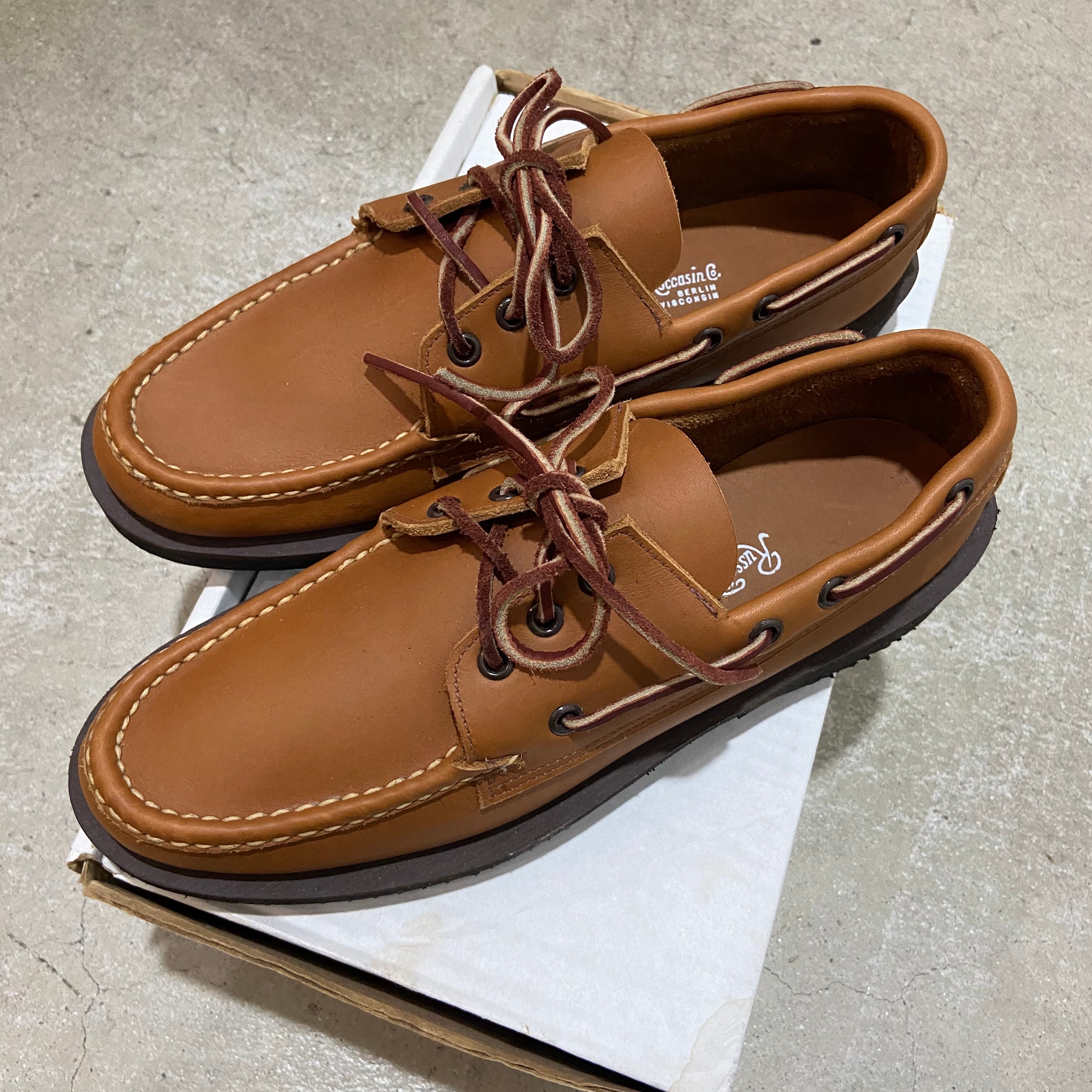 靴/シューズRussell Moccasin  ラッセルモカシン  デッキシューズ