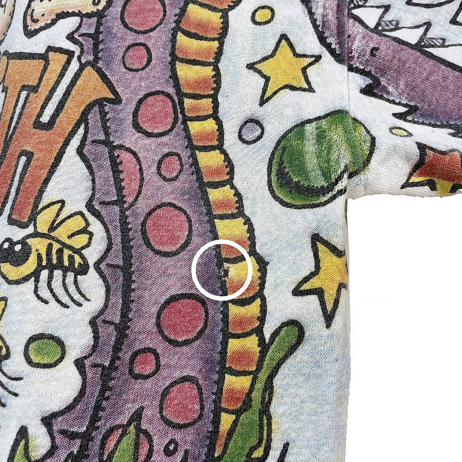 90S USA製 ヴィンテージ エアロスミス 総柄 ロック Tシャツ ロックT 