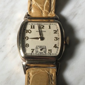 antique 1950's HAMILTON manual winding watch