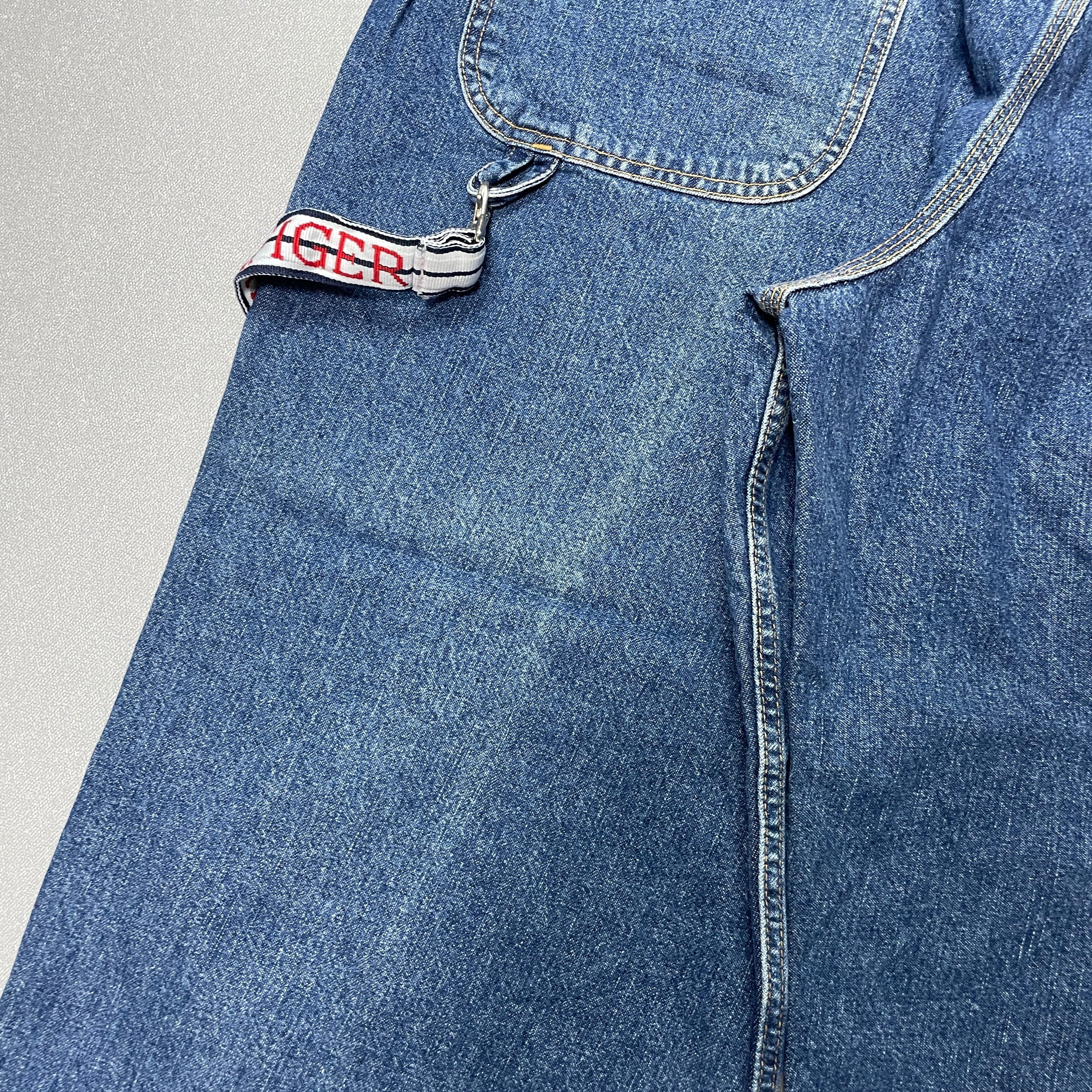 90's /TOMMY HILFIGER/DENIM PAINTER PANTS/デニムペインターパンツ
