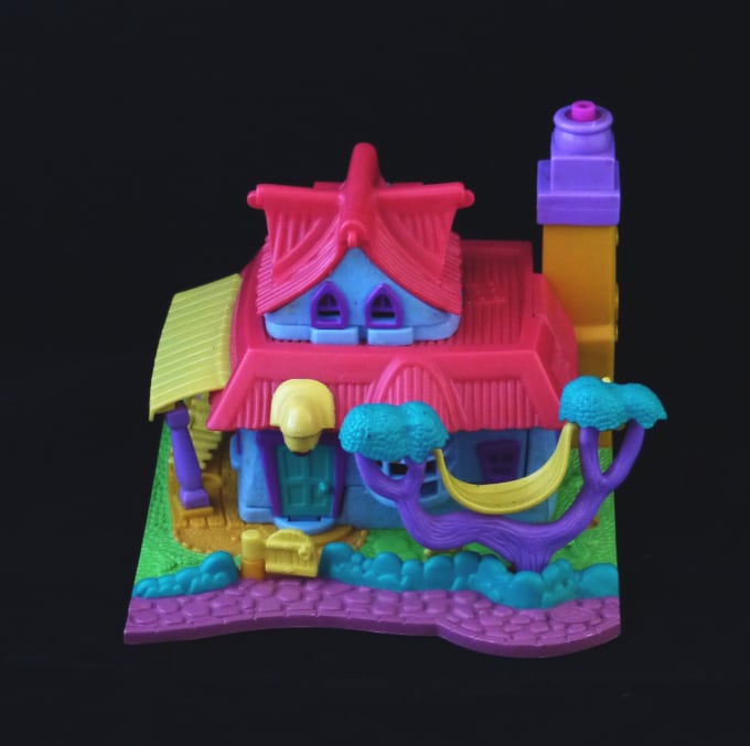 ポーリーポケット ライトアップ キティハウス 1994年 完品