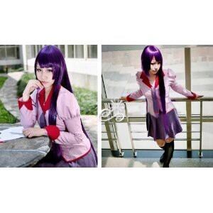 DK2553 〈物語〉シリーズ　戦場ヶ原 ひたぎ（せんじょうがはら ひたぎ） 風 コスプレ衣装 完全オーダーメイドも対応可能 K2553 〈物語〉シリーズ 戦場ヶ原 ひたぎ（せんじょうがはら ひたぎ