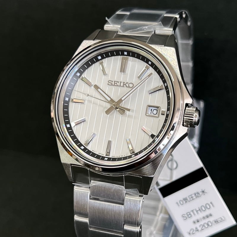 SEIKO セイコーセレクション Sシリーズ SBTH001 白文字盤 10気圧防水
