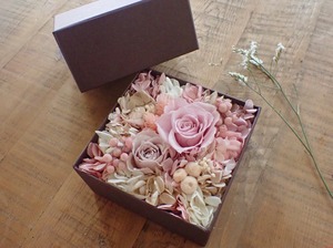 Flower Box Brown ✳︎pink✳︎