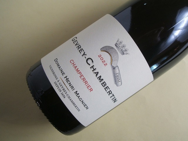 ジュヴレ・シャンベルタン　レ・シャンペリエ　2022年　アンリ・マニャン