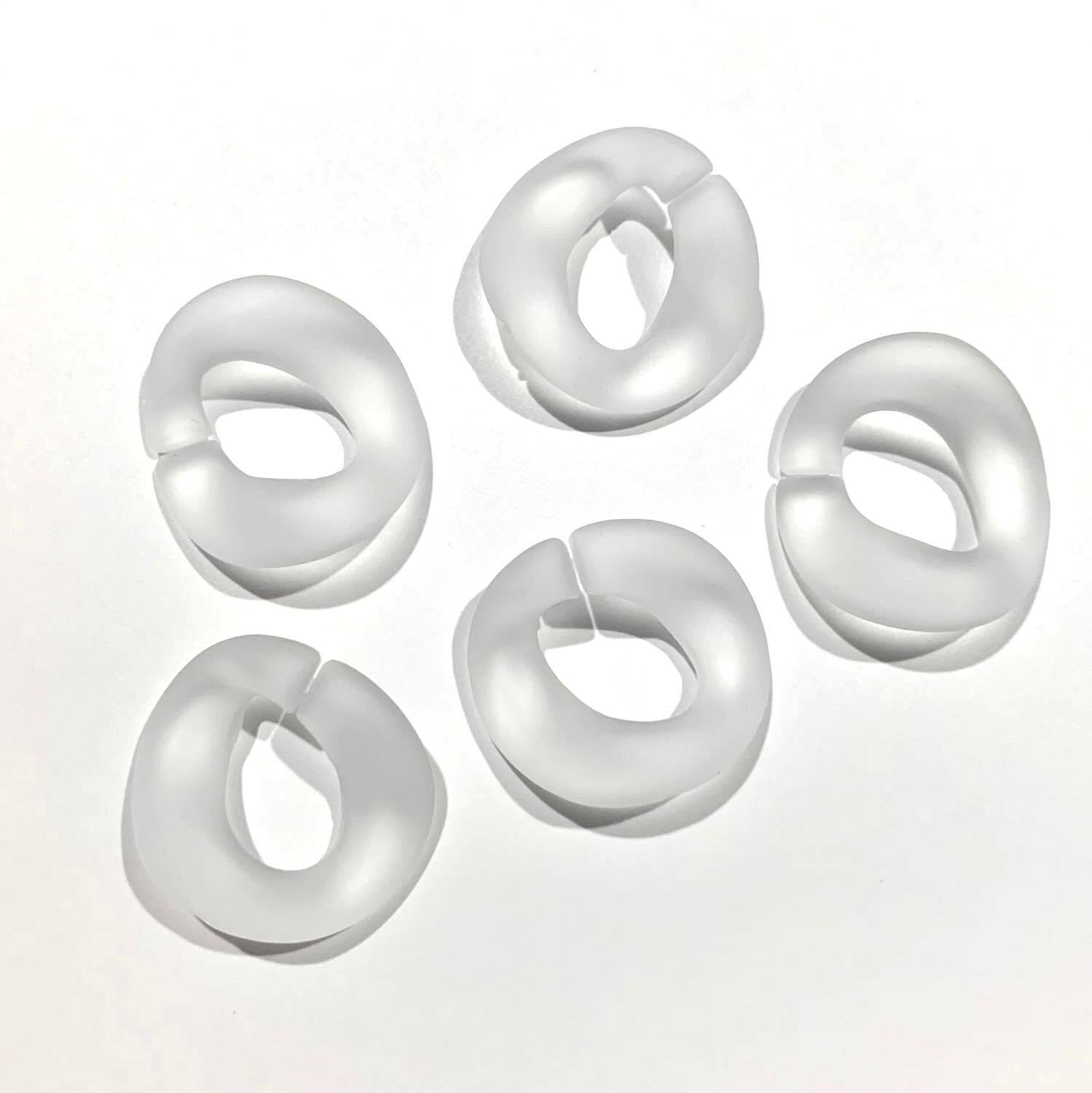 〈最終入荷〉マットクリアなチェーンパーツ