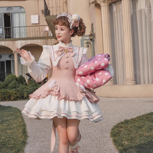 Malymoon ロリータドレスセット ピンク系 Malymoon ロリータドレスセット ピンク系 Malymoon ロリータ