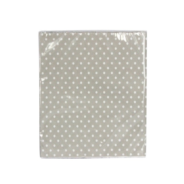 グレードット柄 ペーパーナプキン