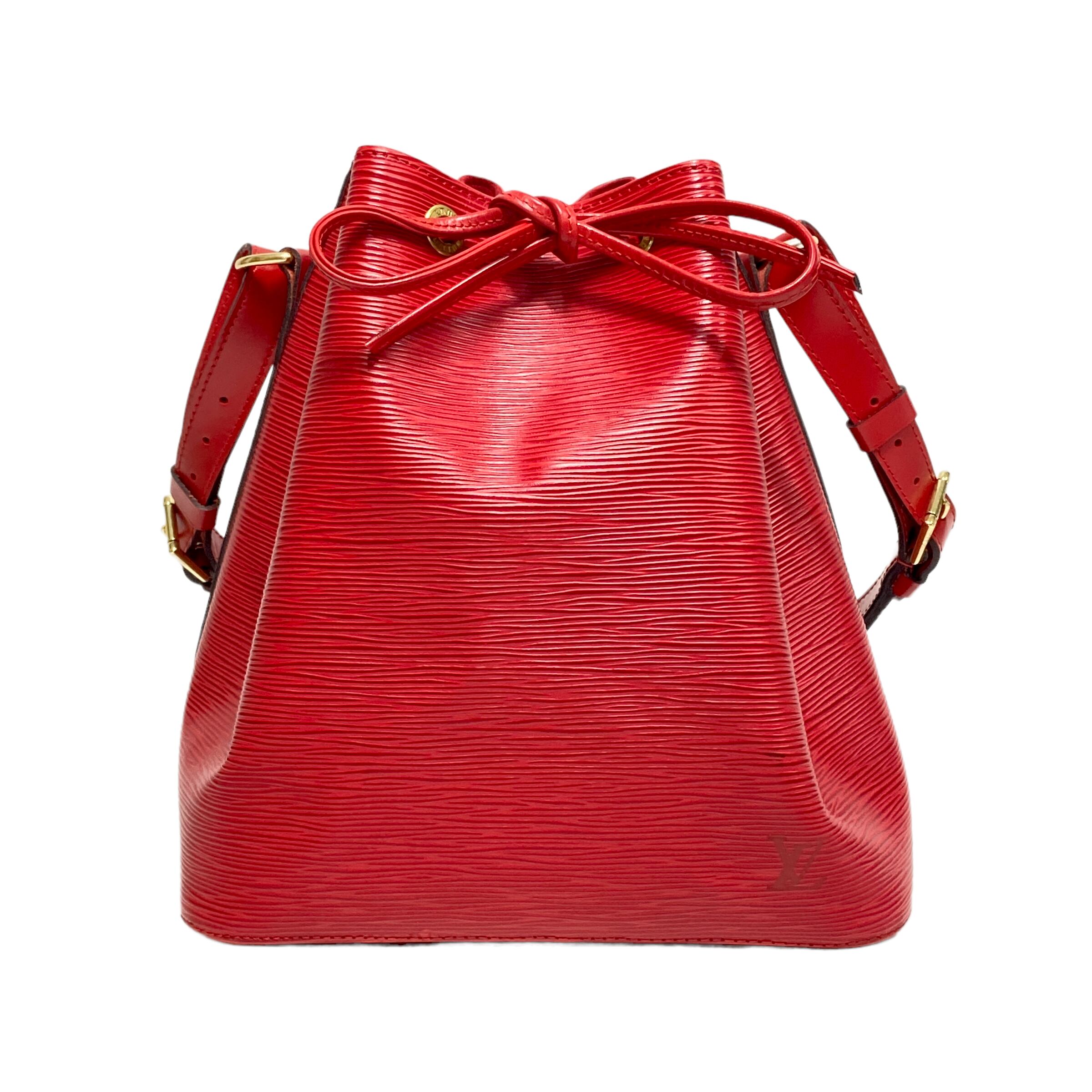 ルイ ヴィトン 巾着 バッグ プチノエ レッド エピ | cranio-gindl.at