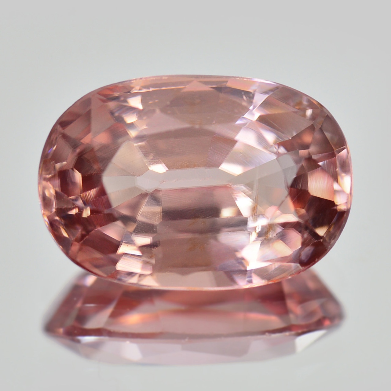 加工OK ソ付 ピンク ジルコン 1.857ct ルース オーバル