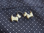 AMERICA 1950‘s Vintage celluloid dogs brooch