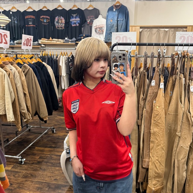 【UMBRO England /アンブロ イングランド】サッカーTシャツ