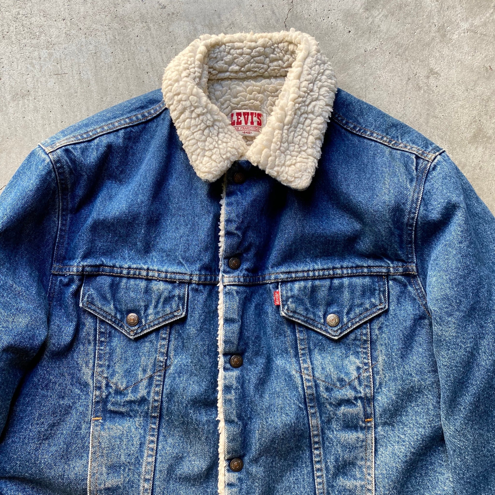 年代 ビンテージ USA製 Levi's リーバイス   デニムボア