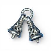 【LEONARD KAMHOUT】レナードカムホート 2クレーンベル ペンダント シルバー925