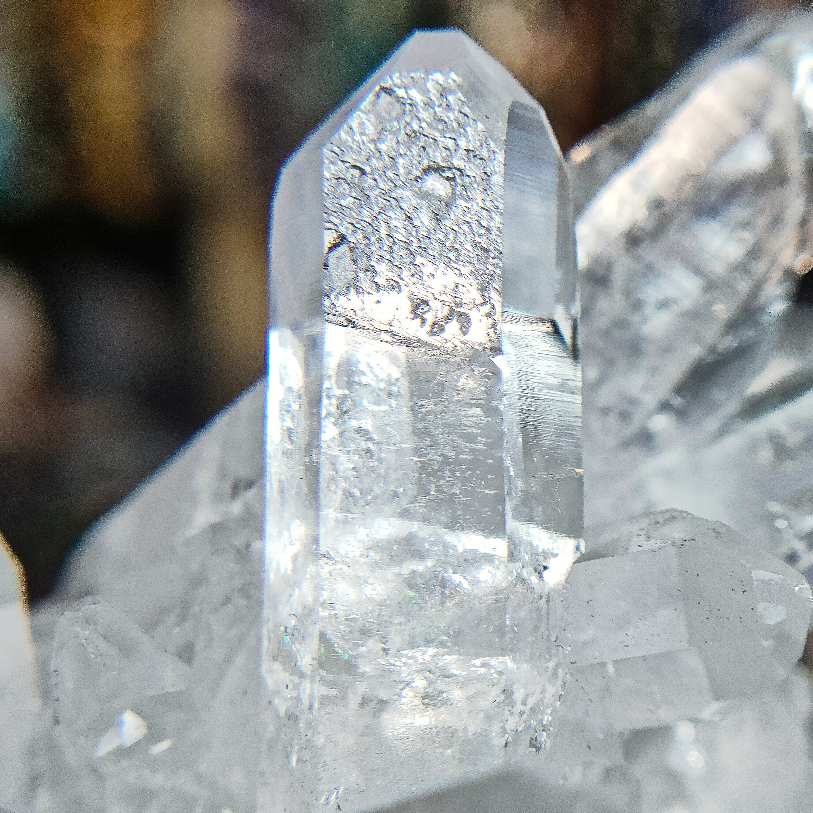 最高級 幻の水晶 ブラジル ゼッカデソーザ産 水晶クラスター 271g