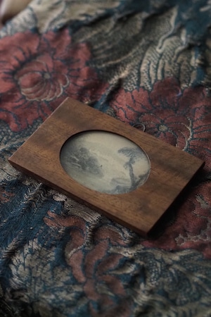ミニアチュール木製額縁 No.5-antique miniature wood frame