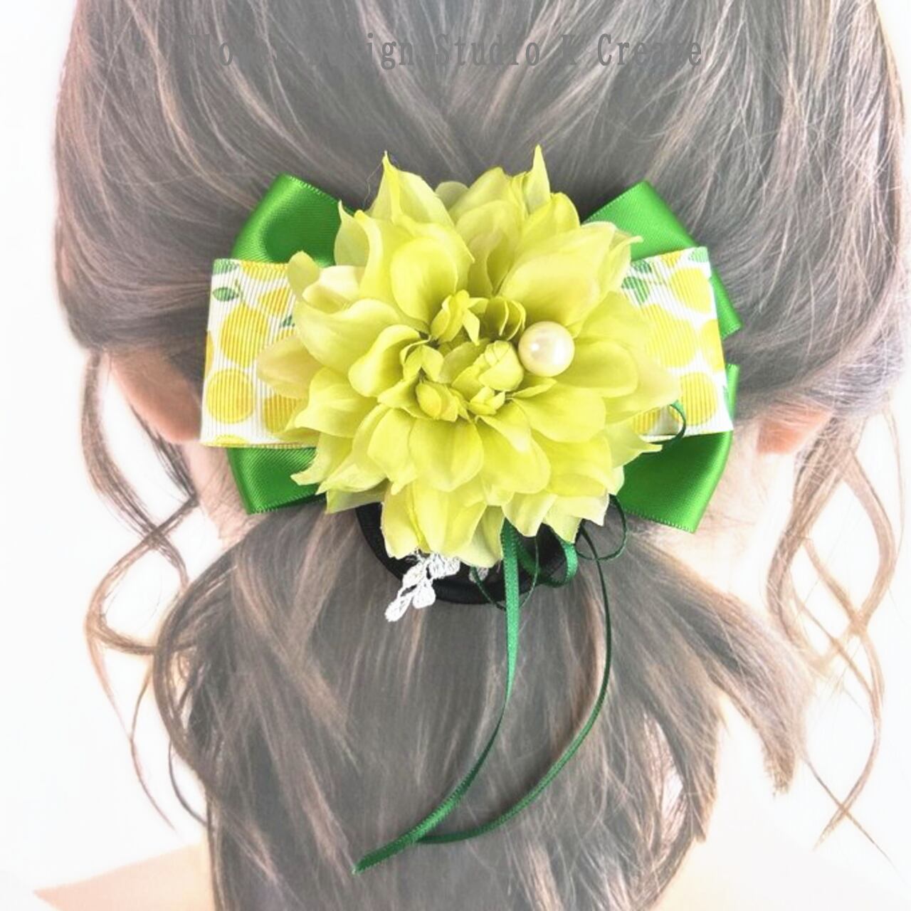 お花のヘアゴム | Flower Design Studio K Create