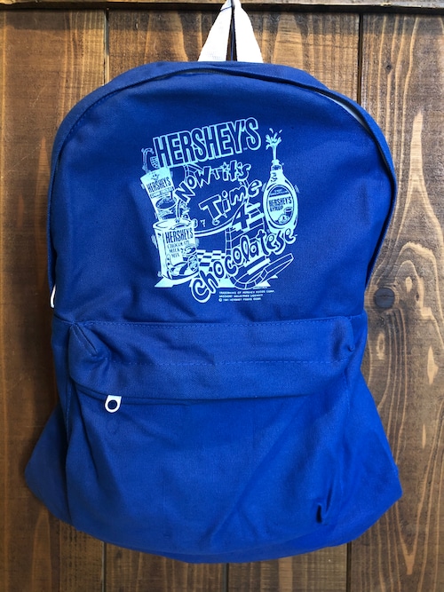 HERSHEY’S CHOCOLATESE CANVAS BACK PACKER(NV)/ ハーシーズ バックパック リュックサック キャンバス 90's ビンテージ