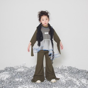 【UNIONINI】rib long sleeved tops