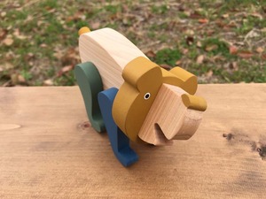 木のおもちゃ・Iroki   Animal     クマ　
