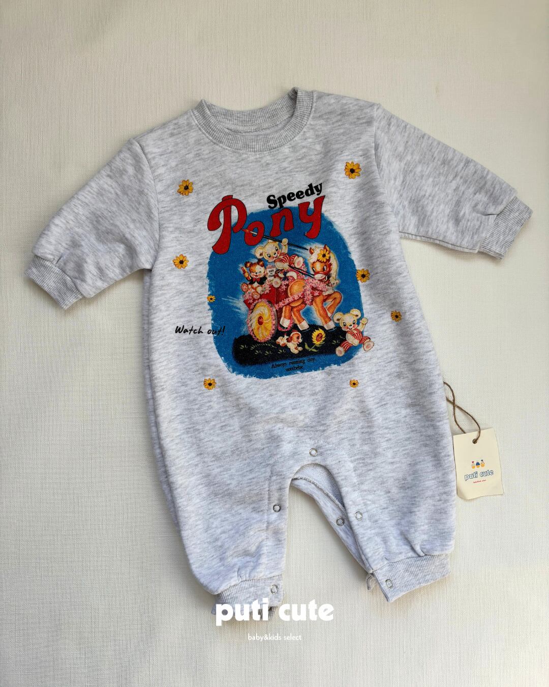 baby꒰ 即納 ꒱ Pony rompers / oottbebe ⸝⋆