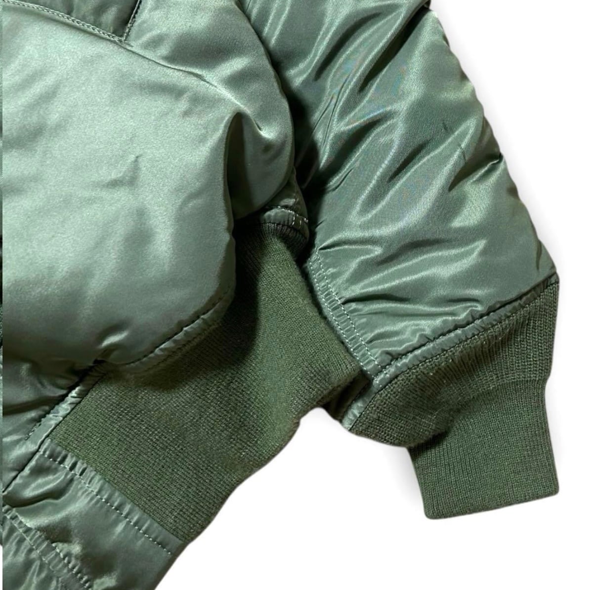ALPHA INDUSTRIES N2B 短丈 フライトジャケット カーキ | 古着屋Luis