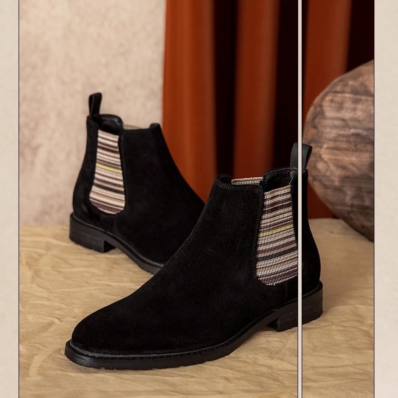 スエード素材 サイドゴアブーツ 2color SH0110