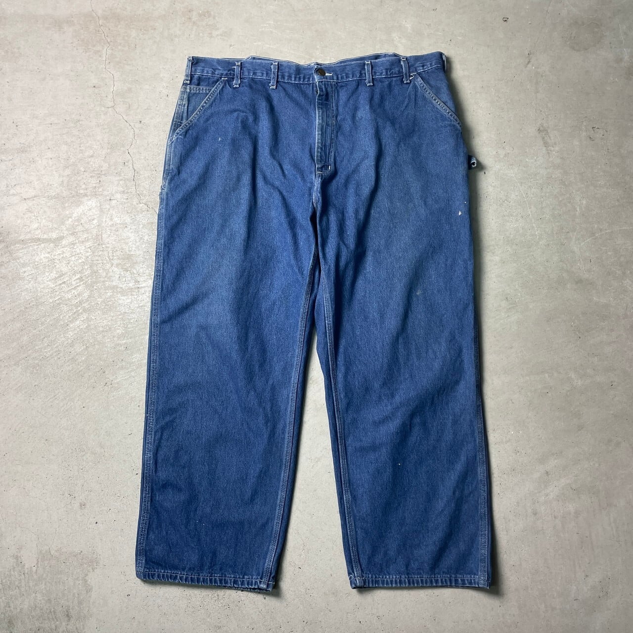 90年代 USA製 Carhartt カーハート デニム ペインターパンツ メンズW46 