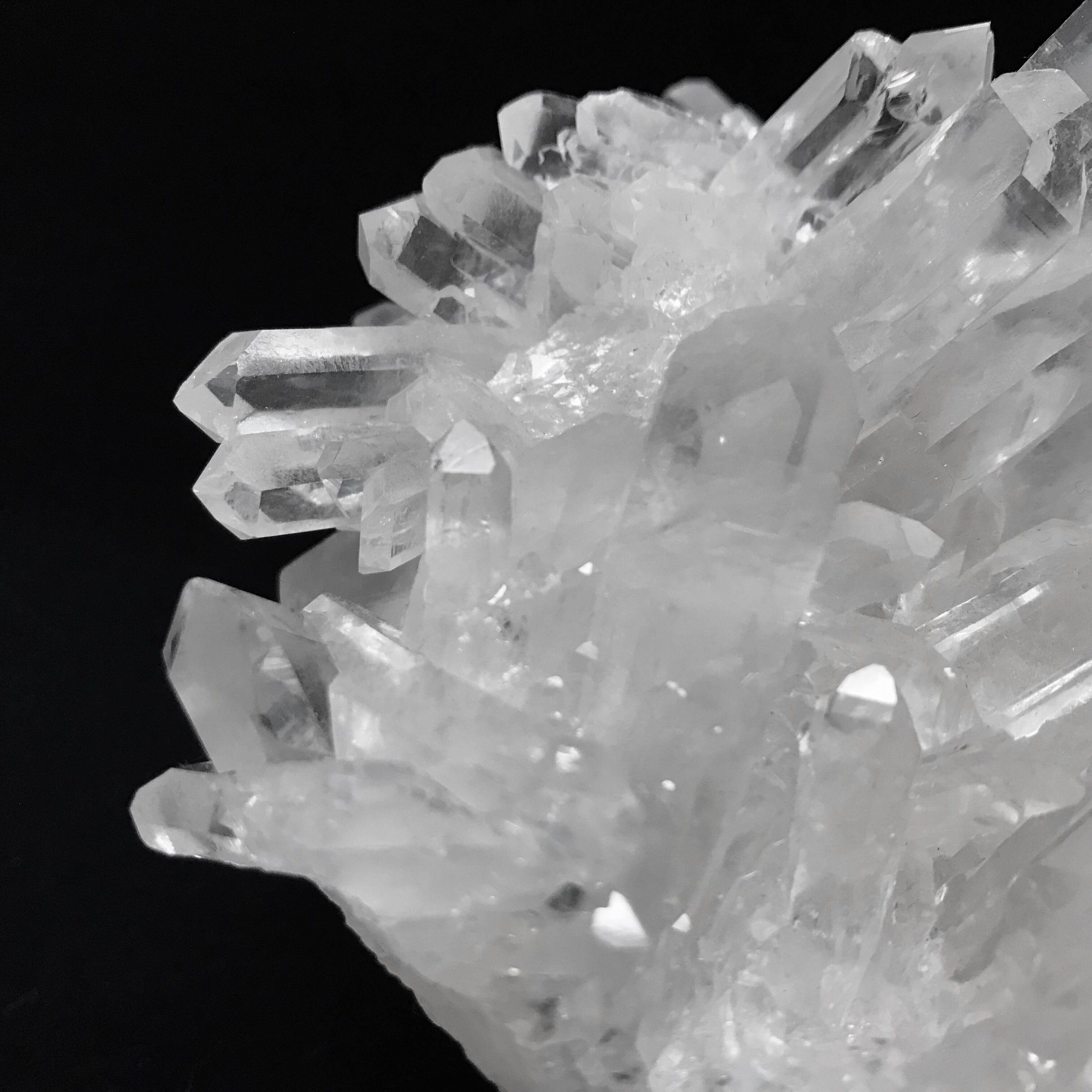 水晶クラスター 透明 透明な水晶クラスター 【公式通販】