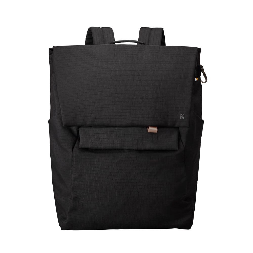 MILESTO ミレスト Hutte ヒュッテ Wフラップ バックパック ブラック MLS942 / 旅行 トラベル アウトドア リュック デイバッグ メンズ レディース